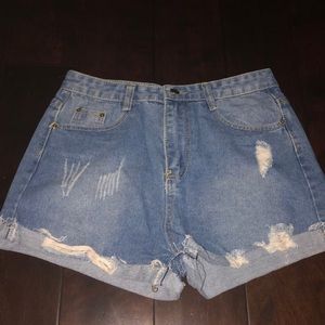 shein jean shorts